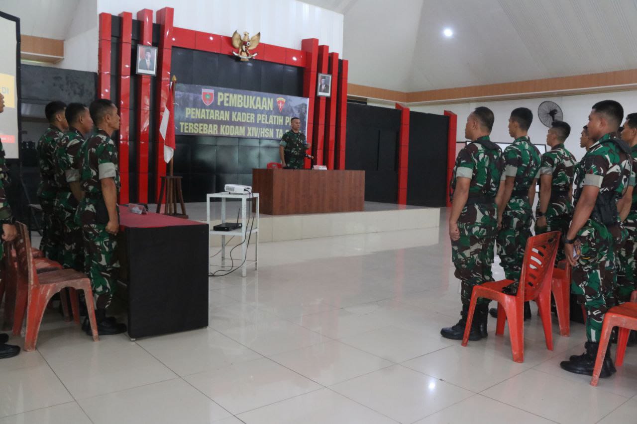 Guna Meningkatkan Kemampuan Dan Keterampilan Prajurit Di Satuan, Pangdam XIV/Hsn Gelar Penataran Kader PHH Tahun 2024 | NEWS TV Indonesia