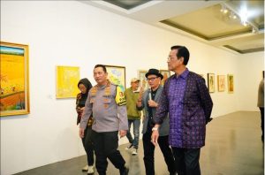 Kapolri Hadiri Pameran Seni Rupa dan Pentas Musik di Yogyakarta