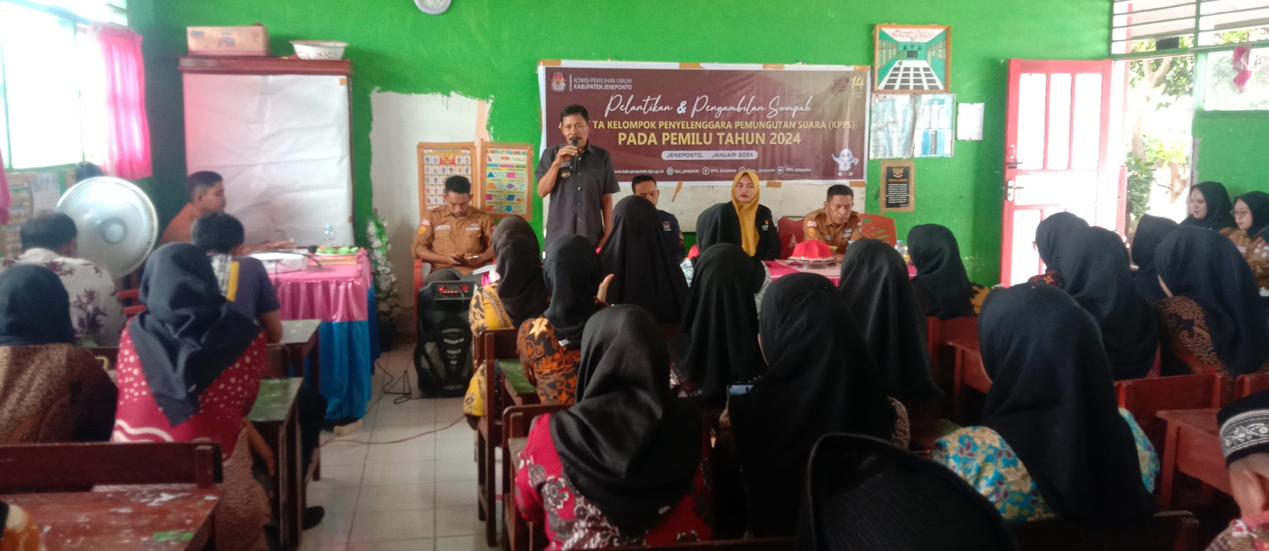 Pelantikan 63 Anggota KPPS Desa Allu Tarowang | NEWS TV Indonesia