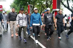 Kasdam XIV/Hsn Mewakili Pangdam Bersama Forkopimda Sulsel, Gelar Jalan Santai Cooling System' Pemilu 2024 | NEWS TV Indonesia