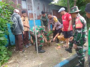 Koramil 1408-04/Bontoala libatkan seluruh Tripika dan warga dalam penanaman pohon buah | NEWS TV Indonesia