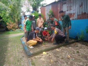 Koramil 1408-04/Bontoala libatkan seluruh Tripika dan warga dalam penanaman pohon buah | NEWS TV Indonesia