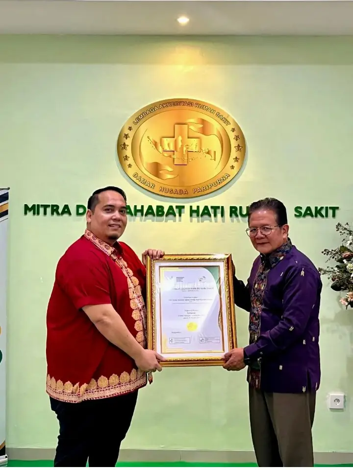 RSUD Sultan Abdul Azis Syah terima sertifikat akreditasi serta predikat paripurna Kementerian