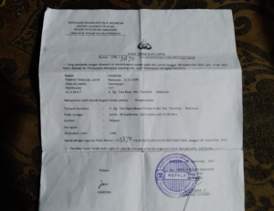 Hamsina IRT, Korban Pengeroyokan Dan Pemukulan Terhadap Dirinya, Berharap Laporannya Di Proses Cepat