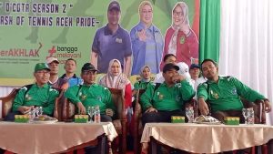PJ Bupati Aceh Timur Hadiri dan Buka Turnamen Tenis PTWP Aceh Cup Ke 2