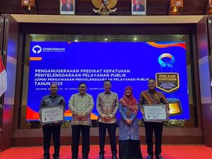 Terbaik se-Aceh, Aceh Timur Terima Penghargaan Zona Hijau dari Ombudsman RI
