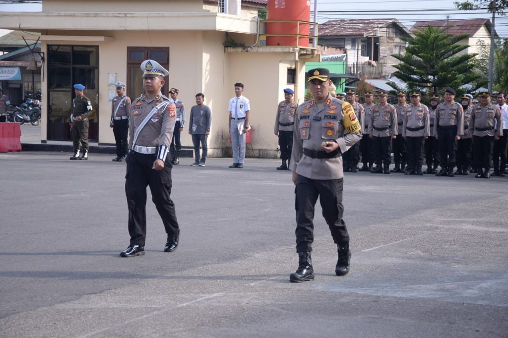 Polres Langsa Laksanakan Apel Gelar Operasi Keselamatan Seulawah 2024 | NEWS TV Indonesia