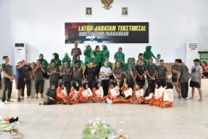 Dandim 1408/Mks Beserta Jajarannya Melaksanakan Giat Olah Raga  Dan Makan Bersama Dalam Menyambut Bulan Suci Ramadhan | NEWS TV Indonesia