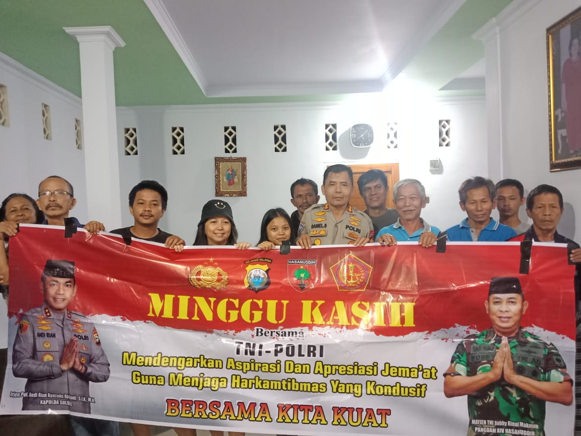 Polda Sulsel Gelar Minggu Kasih Di Tanah Toraja Di Dusun Kendenan Kecamatan Makale | NEWS TV Indonesia