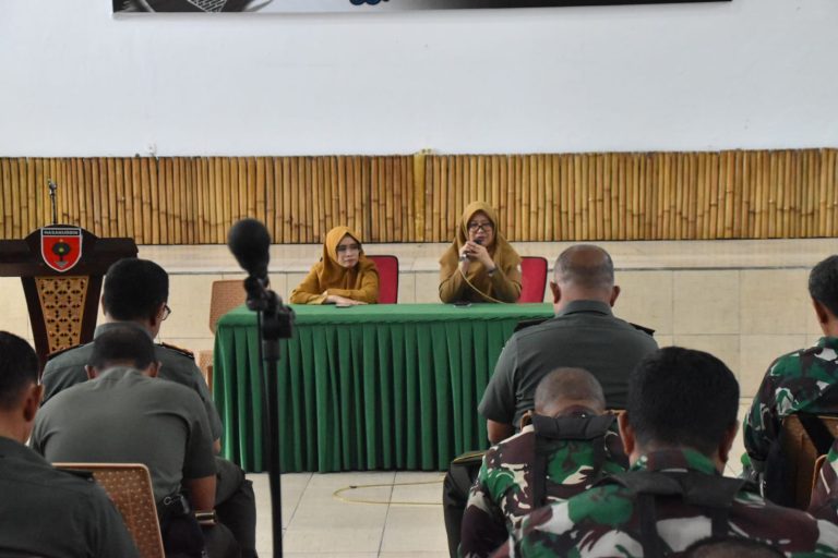 Kodim 1408/Mks mendapat Penyuluhan Kesehatan oleh Dinas Kesehatan Makassar