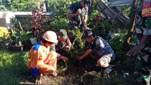 Mamfaatkan musim hujan untuk penanaman pohon, Koramil 1408-12/Tamalanrea libatkan seluruh warga di wilayahnya | NEWS TV Indonesia