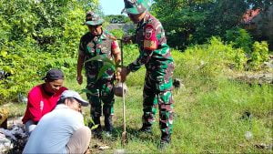 Koramil 1408-05/Mariso Jajaran Kodim 1408/Mks Gelar Kegiatan Karya Bhakti Penanaman Pohon | NEWS TV Indonesia