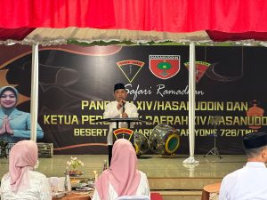 Safari Ramadhan, Pangdam Didampingi Ketua Persit KCK PD XIV/Hsn Kunjungi Keluarga Besar Yonif 726/Tml | NEWS TV Indonesia