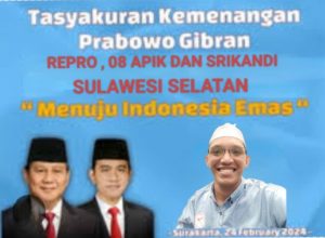 Menyambut Kemenangan Prabowo-Gibran, RELAWAN REPRO,08 APIK DAN SRIKANDI Menggelar Tasyakuran | NEWS TV Indonesia Menyambut Kemenangan Prabowo-Gibran, RELAWAN REPRO,08 APIK DAN SRIKANDI Menggelar Tasyakuran | NEWS TV Indonesia
