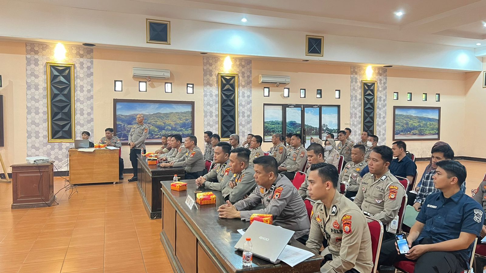 Kunjungan Tim Birorena Polda Sulsel Dalam Rangka Supervisi Anggaran Sumber PNBP T.A 2024 | NEWS TV Indonesia