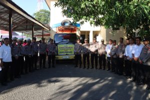 *Bantuan Sembako dari Polres Jeneponto Untuk Korban Banjir di Wilayah Polda Sulsel*