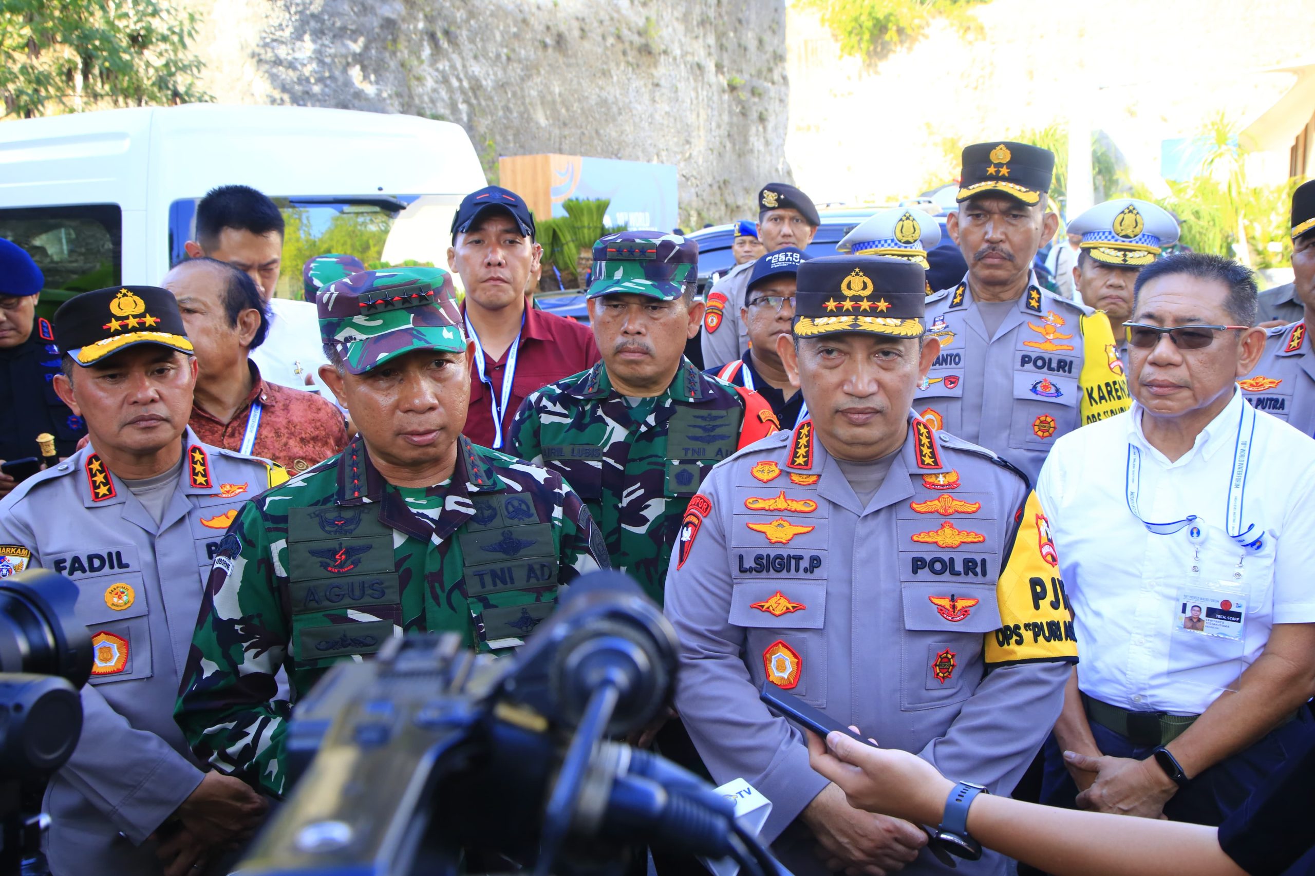 Kapolri dan Panglima TNI Melihat Langsung Kesiapan Venue GWK | NEWS TV Indonesia