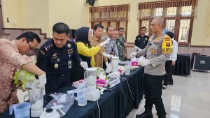 Polres Langsa Musnahkan BB Sabu Saberat 5.226 Gram