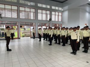 Puluhan Satpam di Kendari Resmi Kantongi Sertifikat