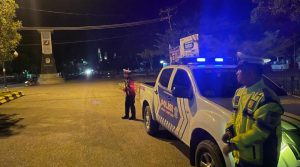 Sat Lantas Polres Buol Gelar Patroli Malam Guna Antisipasi Kerawanan Lalu Lintas