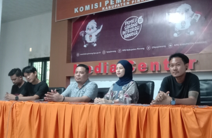 KPU Pinrang Gelar Konferensi Pers Terkait Peluncuran Pilkada Bupati Dan Wakil Bupati Pinrang TH 2024 | NEWS TV Indonesia