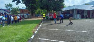 Damkar Kotamobagu Latih Karyawan PLN Hadapi Darurat Kebakaran