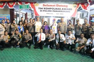 Kunjungan Kerja Kompolnas Award di Polsek Panakkukang