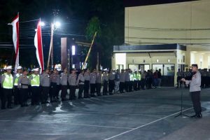 Amankan Malam Takbiran Idul Adha, Polres Takalar Kerahkan 147 Personel