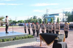 Kapolres Aceh Timur Pimpin Sertijab Berlangsung di Lapangan Apel Sarja Arya Racana,Tiga Kasad dan Empat Kapolsek