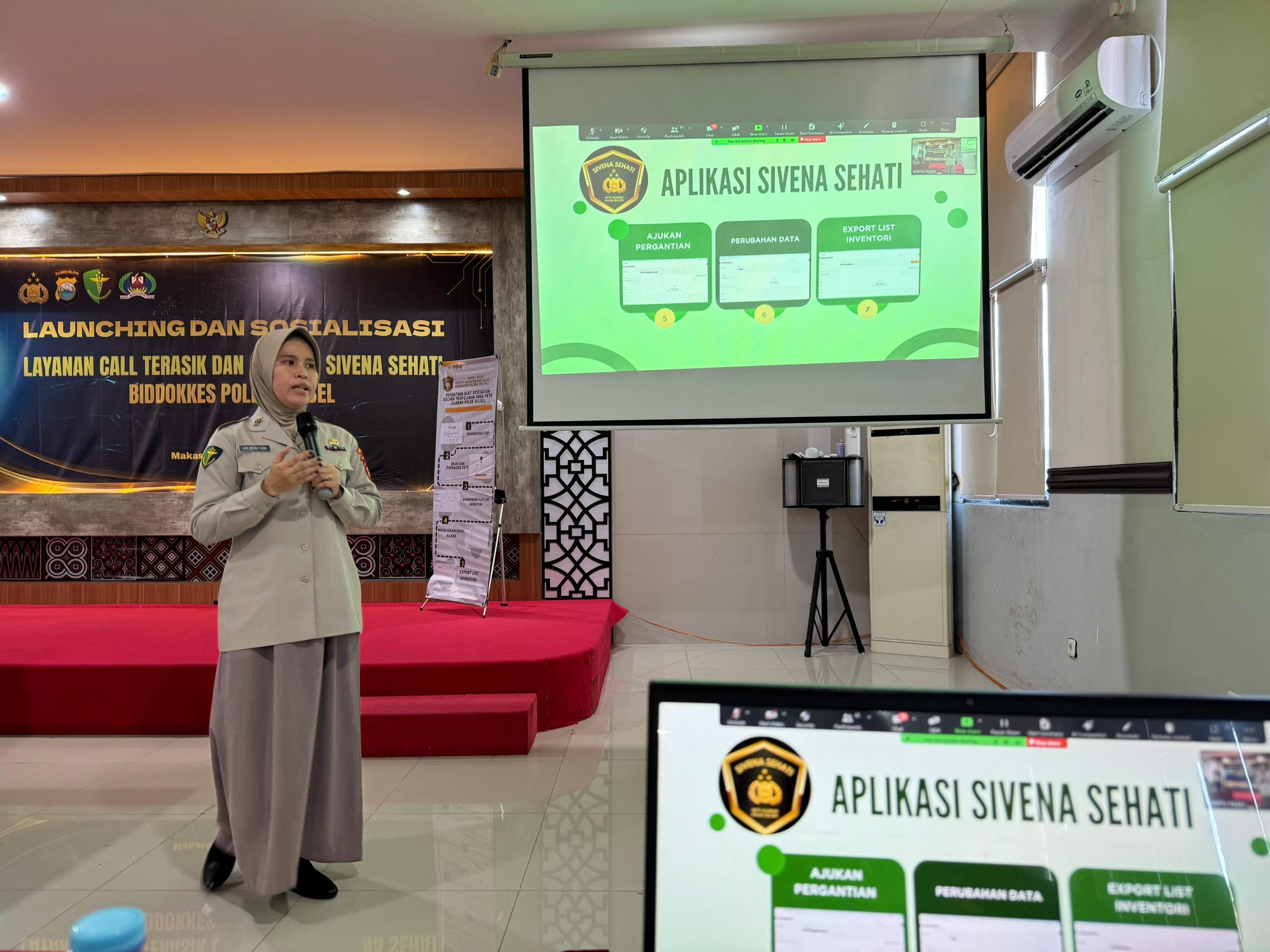 Layanan Call Terasik " Sivena Sehati " Diharapkan Dapat Meningkatkan Pelayanan Di Bidang Dokpol Dan Kespol | NEWS TV Indonesia