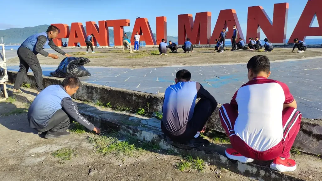 Polda Sulbar Bersih-bersih dari Anjungan Manakarra Hingga Kantor Gubernur | NEWS TV Indonesia