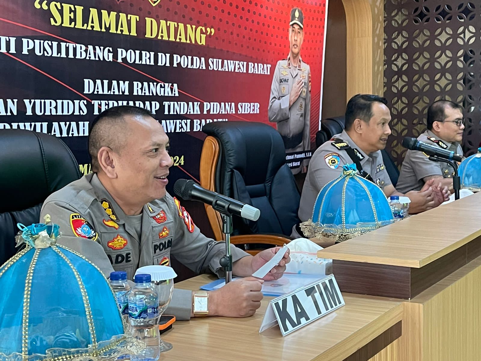 Tim Peneliti Puslitbang Polri Kunjungi Polres Majene untuk Tinjauan Yuridis Tindak Pidana Siber | NEWS TV Indonesia