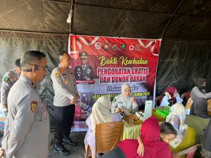 Polres Takalar Dalam Rangka HUT Bhayangkara, Bantu Warga Pangkaje’ne Sumur Bor Dan Paket Sembako