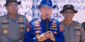 Pimpin Penanaman Pohon Mangrove Di Takalar, Kakorpolairud Baharkam Polri, Ajak Masyarakat Untuk Melestarikan