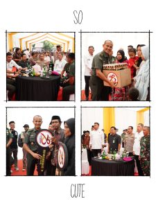 Kasdam XIV/Hsn Wakili Pangdam Mengikuti Bakti Kesehatan Dan Baksos Dalam Rangka Hari Bhayangkara Ke-78
