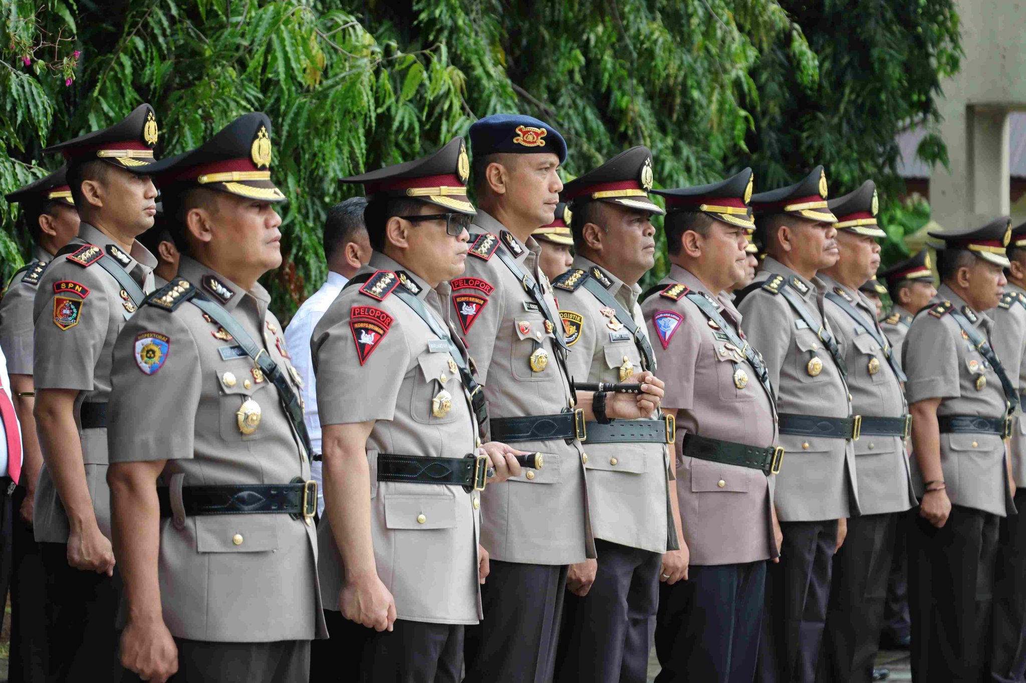 Dalam rangka perayaan Hari Bhayangkara ke-78, Kapolresta Palu tabur bunga di Taman Makam Pahlawan. | NEWS TV Indonesia