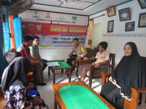 Polsek Mariso Gelar Jumat Curhat dan Jumat Berkah di Panti Asuhan AL-IMAN