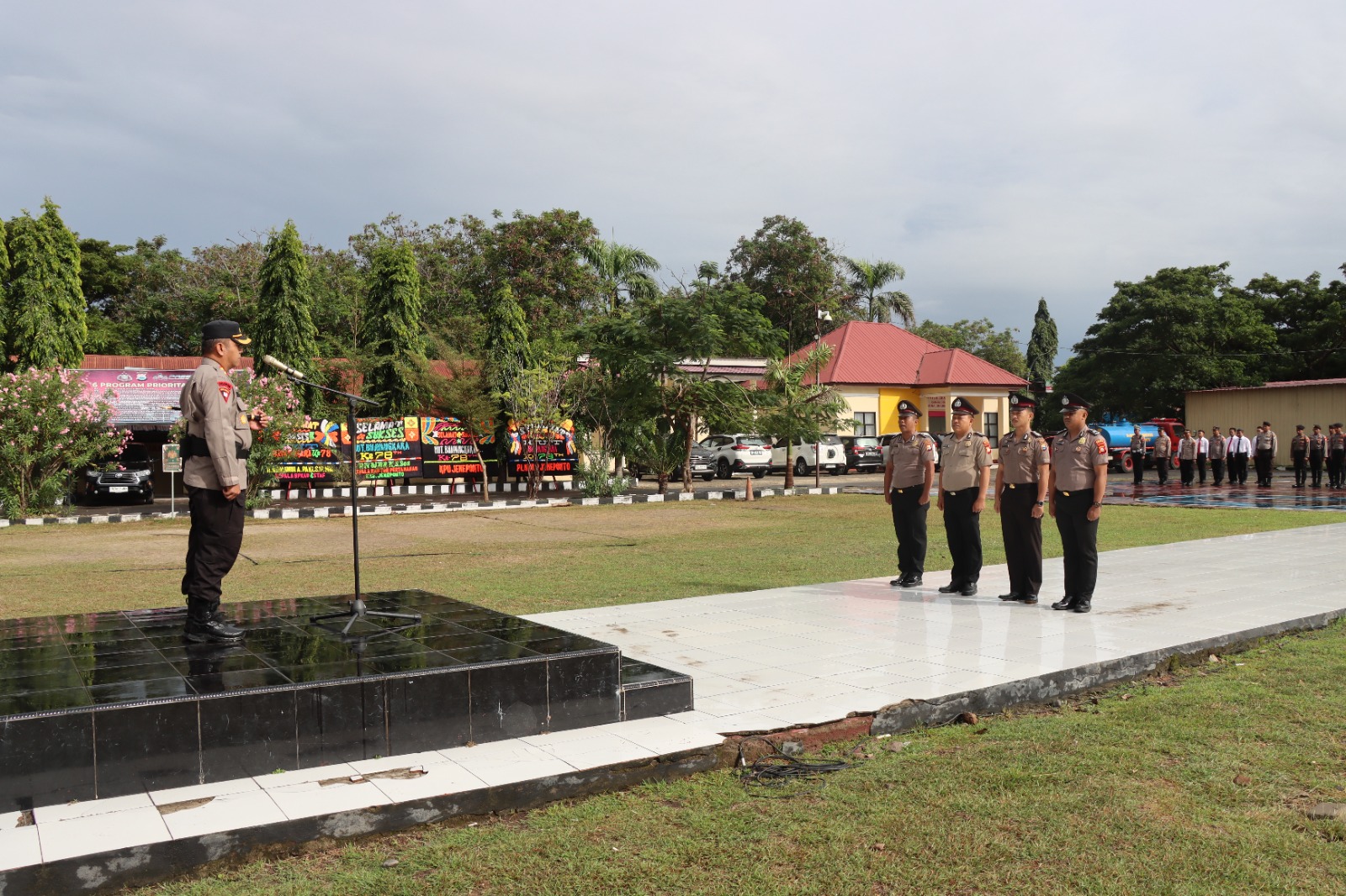 *Sebelum Mengakhiri Jabatannya, Kapolres Jeneponto Pimpin Upacara Kenaikan Pangkat 26 Personil Polres Jeneponto* | NEWS TV Indonesia