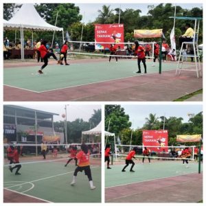 Sepak Takraw Tim Putri Tuan Rumah Aceh Timur, Hantam Tim Sepak Takraw Putri Bener Meriah 2-0