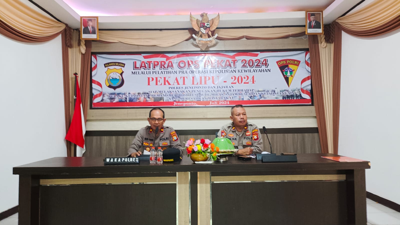 *20 Hari Ke Depan Polres Jeneponto Menyelenggarakan Operasi Kepolisian Yang ditingkatkan Dengan Sandi "Operasi Pekat"* | NEWS TV Indonesia