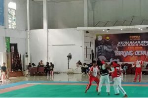 Putra Lhoksumawe berhasil mendominasi pada Cabor Tarung Derajat Pada (POPDA) XVII – 2024