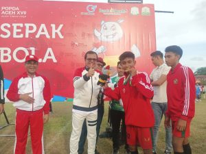 Pidie Juara Sepak Bola POPDA Aceh XVII Tahun 2024 Setelah Bermain Imbang di Grand Final