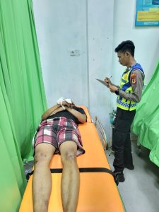 *Polres Jeneponto Mendatangi dan Melakukan Olah TKP Penem * uan Mayat Di Jalan Poros Jeneponto – Makassar*