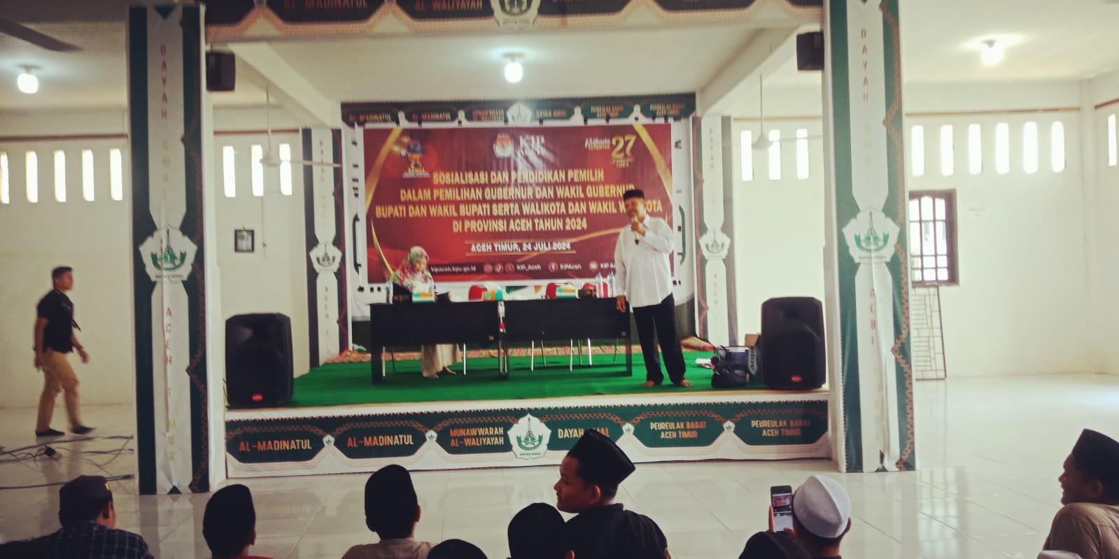 Ketua LAI BPAN,Tarmizi Menjadi Pemateri Pada Sosialisasi dan Pendidikan Pemilih KIP Aceh | NEWS TV Indonesia
