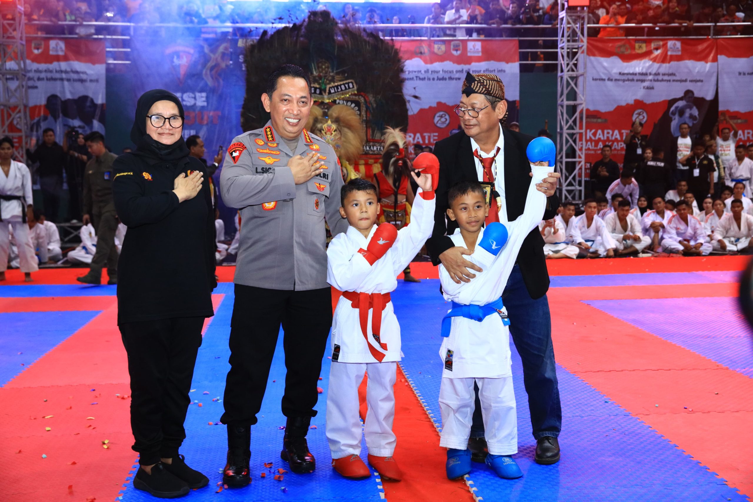 Kapolri Buka National Open Karate Championship di Pakansari Bogor | NEWS TV Indonesia