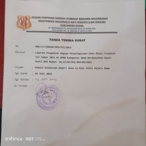 Diduga Ada Penyalahgunaan Dana Reses, LSM INAKOR Laporkan Sekwan Dan Ketua DPRD Gowa | NEWS TV Indonesia