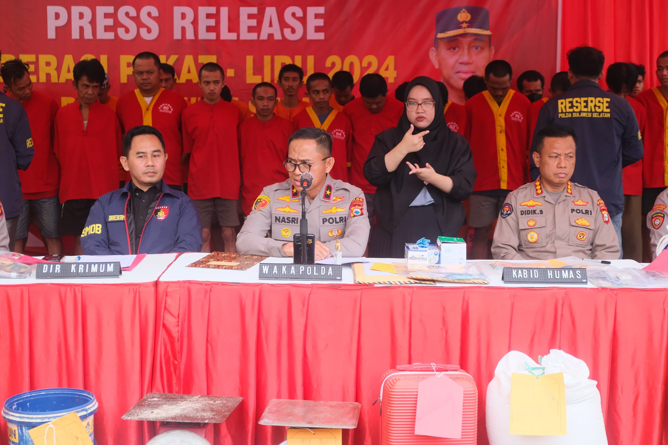 Polda Sulsel Tangkap 847 Orang Selama Operasi Pekat Lipu 2024 | NEWS TV Indonesia