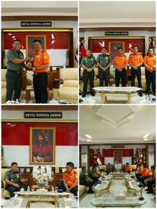 Pangdam XIV/Hsn Terima Audiensi Dari Ir Basarnas Dan Kakansar Makassar