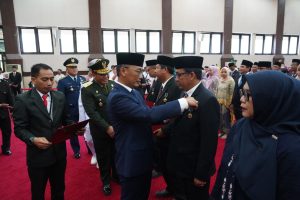 *Kainfolahtadam XIV/Hsn Mewakili Pangdam Menghadiri Penyematan Penghargaan Satyalancana Karya Satya ASN Lingkup Pemprov Sulsel*