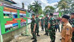 *Kasdam XIV/Hsn Meninjau Pembangunan Rehab Rumdis Swakelola Bantuan Kasad di Wilayah Korem 143/HO*